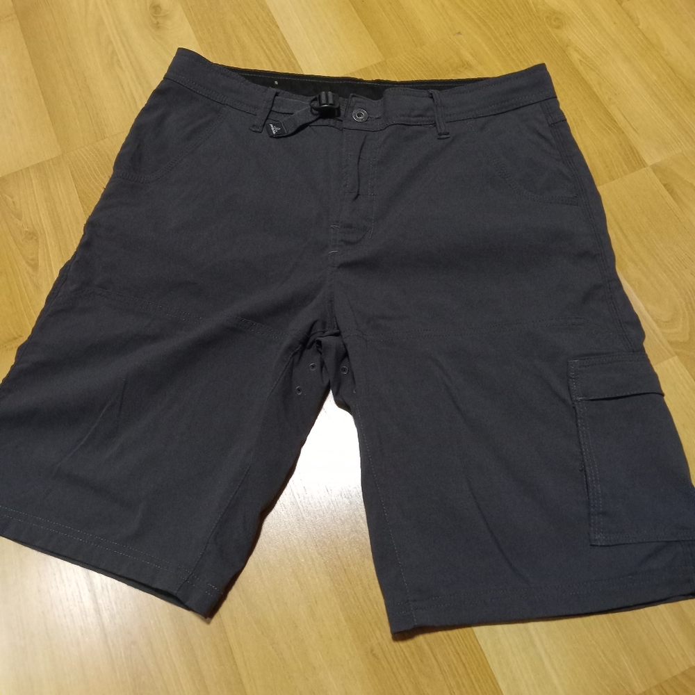 PrAna Men's Gray Nylon 10" Shorts * Size: Medium